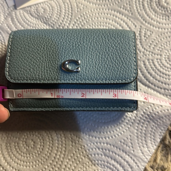 (Coach wallet) color aquamarine - Picture 8 of 11